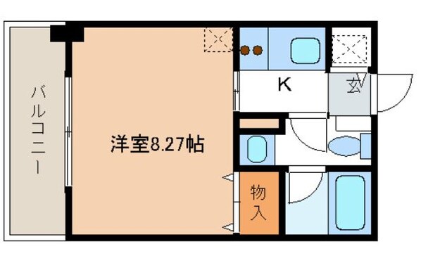 レジディア新川の物件間取画像